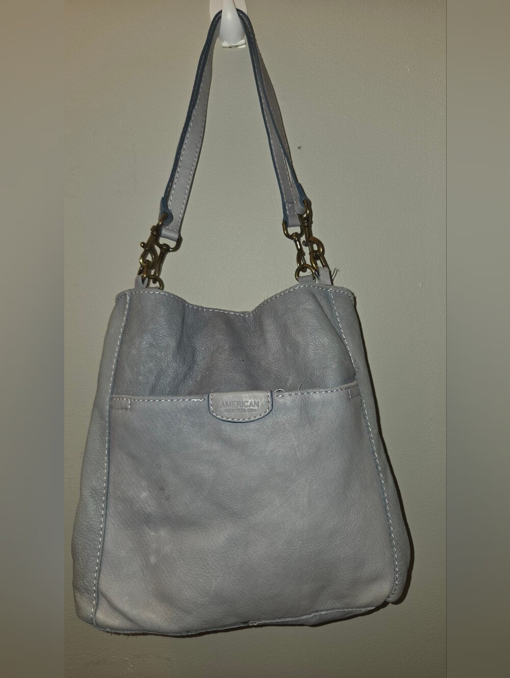 Vintage American Leather Co Shoulder Bag